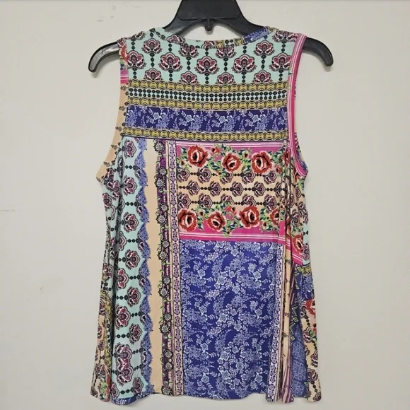 JOHNNY WAS FRANCO SWING TANK TOP SIZE MEDIUM - Picture 4 of 6